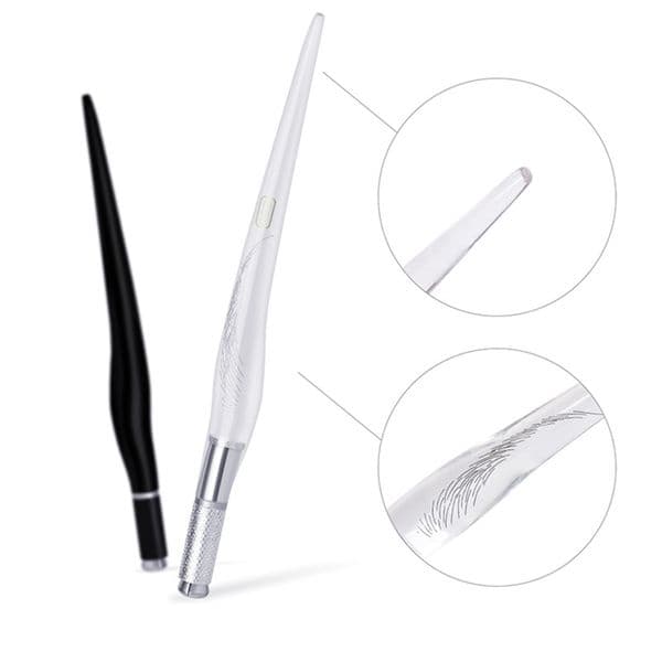 Tamax NT004 1pc Professional Permanent Makeup Manual Tattoo Microblading Pen Crystal Acrylic for lip eyebrow needles