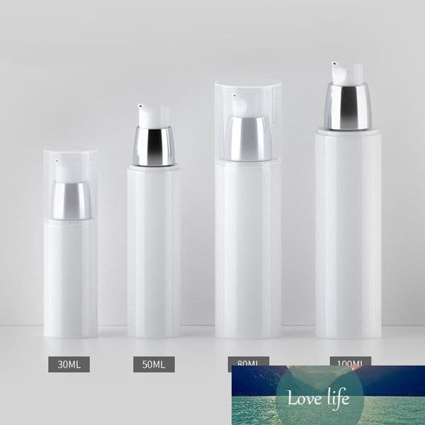30ml 50ml 80ml 100ml White Cosmetic Cream Container Empty Lotion Pump Airless Bottle Makeup Emulsion Refillabole Vacuum Bottles