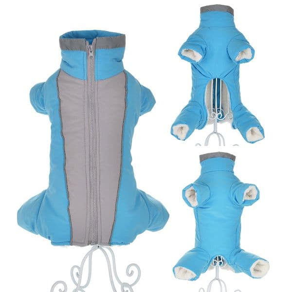 Winter Clothes For Small Dogs Warm Fleece Puppy Pet Coat Jacket Waterproof Reflective Dog Jumpsuits Chihuahua Clothing Overalls 201127