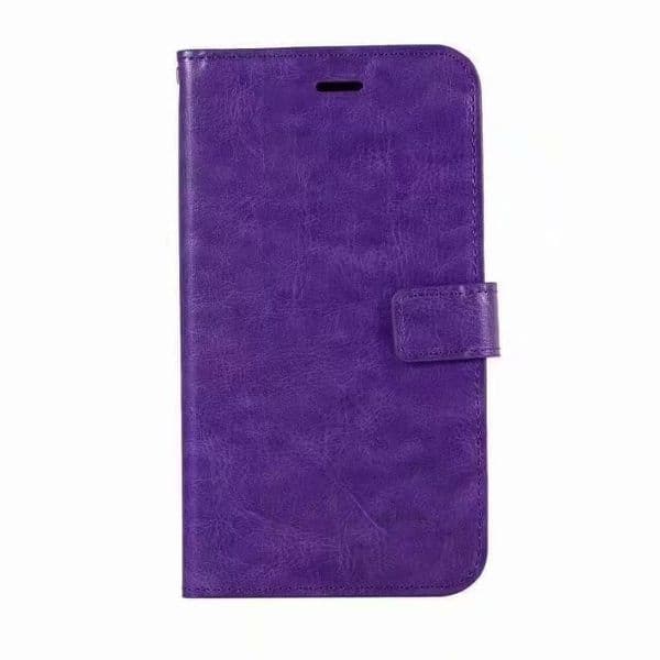 Solid wallet case For iP 6 7 8 Plus XS XR XSMAX 11 11 pro max 12 12 13 14 pro max For Sam S23 ultra leather case black tpu inside