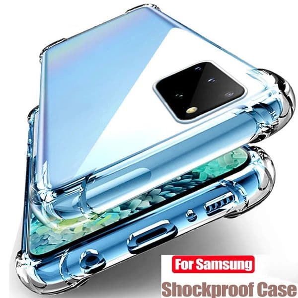 ShockProof Soft Cases for Samsung A21 S20 Plus Ultra A31 A11 A21S A41 A01 A51 A71 5G Galaxy M51 M31S M01 Core M11 M21 M30S Airbag Cover