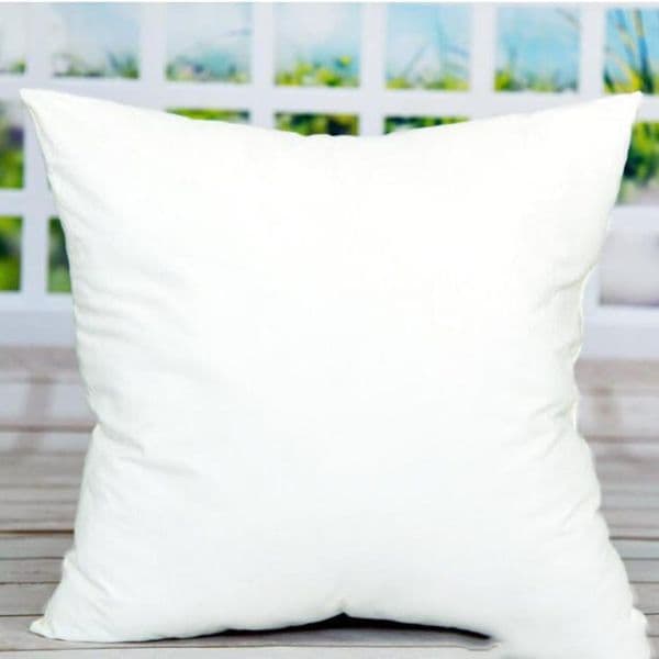 White 45*45cm Sublimation Square Pillowcases DIY Blank Pillowcase Pillow Cover for Heat Transfer Sofa Pillow Cases Blank Throw Pillow