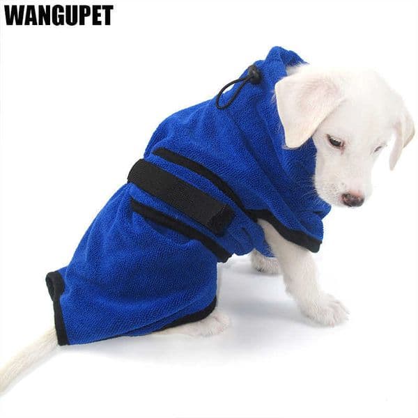 Pet towel Super absorbent dog bathrobe Superfine fiber quick dry cat bath Dog Bath Warm Clothes Quickly drying 211007