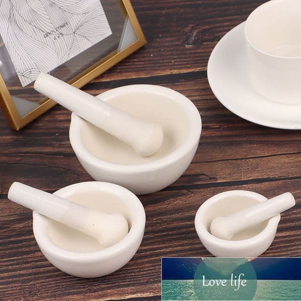60/80/100mm Mortar And Pestle, Spice Crusher, Ceramic Bowl, Hard Food Kitchen Tool, Vanilla, Spice Tea, Garlic Grinder