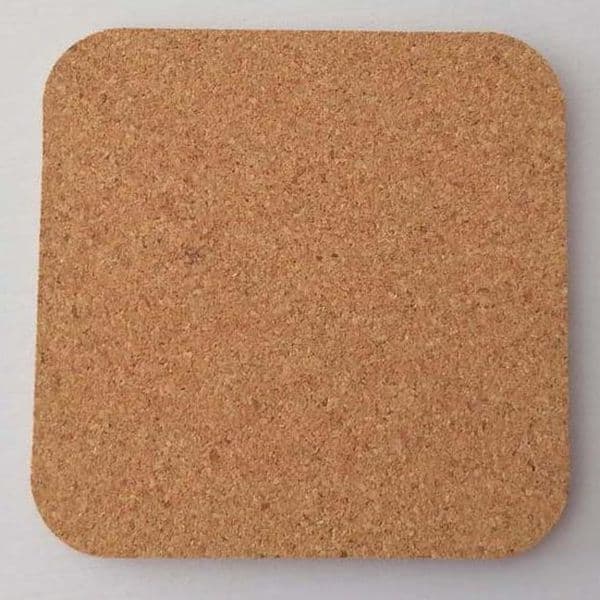 1000pcs Square Natural Cork Coaster Heat Resistant Cup Mug Mat Coffee Tea Hot Drink Placemat Kitchen Table Decor Wholesale