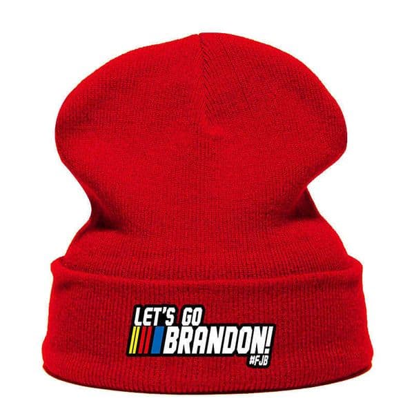 Favor The US Election Letters Printed Unisex Knitted Hat Winter Warm Let's Go Brandon Kids Boys Girls Wool Hat Ski Hip Hop Beanie Skull Cap