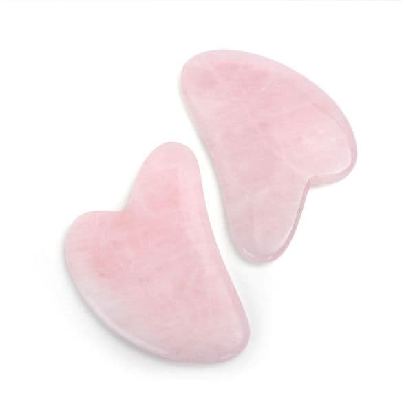Natural Gua Sha Stone Board Massage Rose Quartz Guasha Plate Jade Massager Scrapers Tools For Face Neck Back B2
