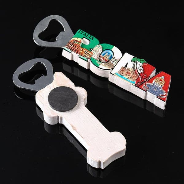 Bottle Opener Roma City Refrigerator Magnets Beer Openers Travel Souvenir Small Gift