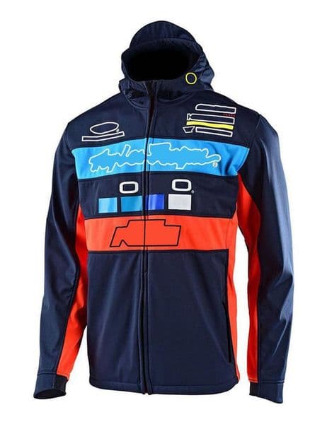 Motorcycle race full zipper sweater coat cross-country motorcycle rider suit plus size racing suit outdoor sports rider coat