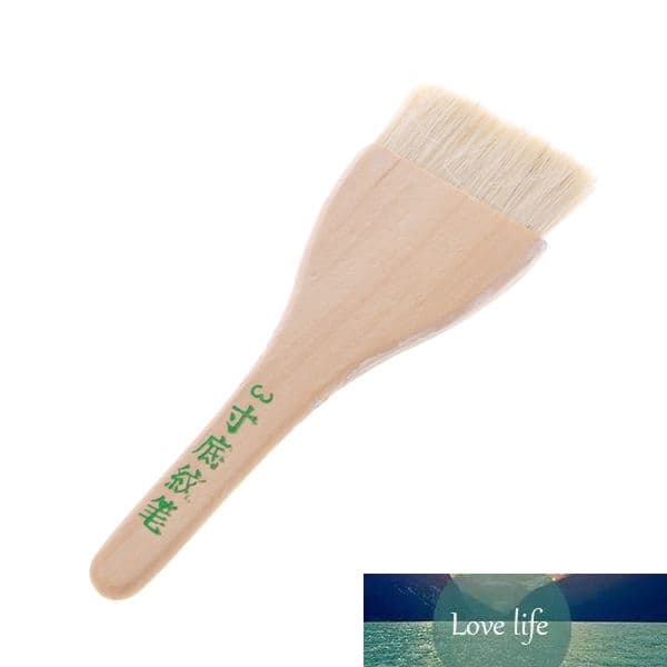 Goat Hair Handle Art Supplies Watercolor Acrylic Wood Oil Paint Brush Six Sizes