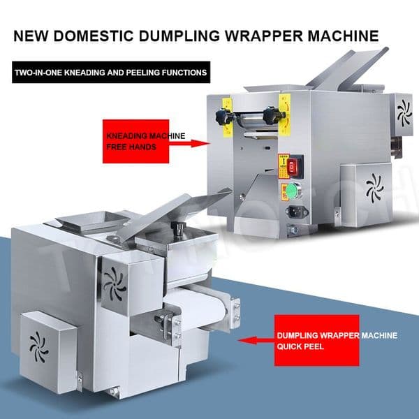 Automatic Small Electric Dumpling Wrapper Machine Kneading Maker