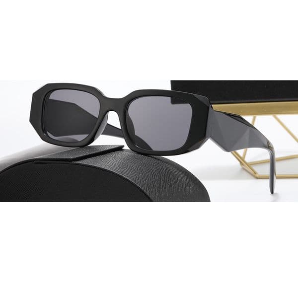 Fashion Hawkers Sunglasses For Man Woman Unisex Designer Goggle Beach Sun Glasses Retro Small Frame Luxury Design UV400 Black Buffalo Horn Eyeglasses 2660 With Box