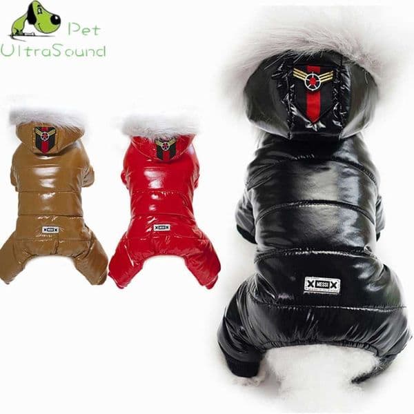 Warm Dog Clothes For Small Medium Dogs Winter Dog Clothing Coat Jacket Puppy Clothes Pet Dog Hoodies Yorkie Chihuahua Clothes 211007