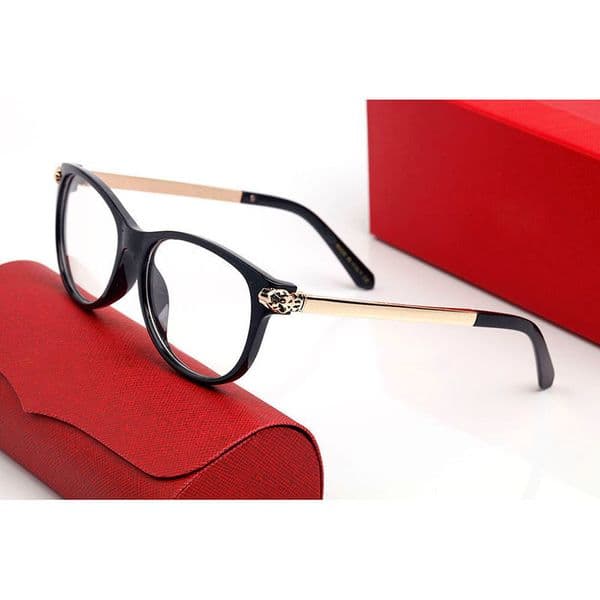 Women Designer Sunglasses Mens Round Full Frame Carti Buffalo Horn Sun glasses Fashion Driving Goggle Womens Sunglass Panther Eyeglasses UV400 Shades Lunettes