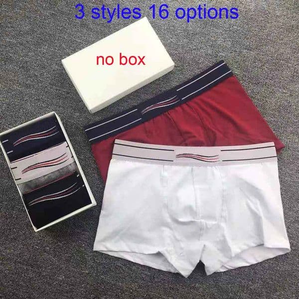 Mens Underwears Fashion Boxers Breathable Boxer Underpants Classic Letter Men Sexy Tight Waist Man Underwear 3 Styles 16 Options M-2XL