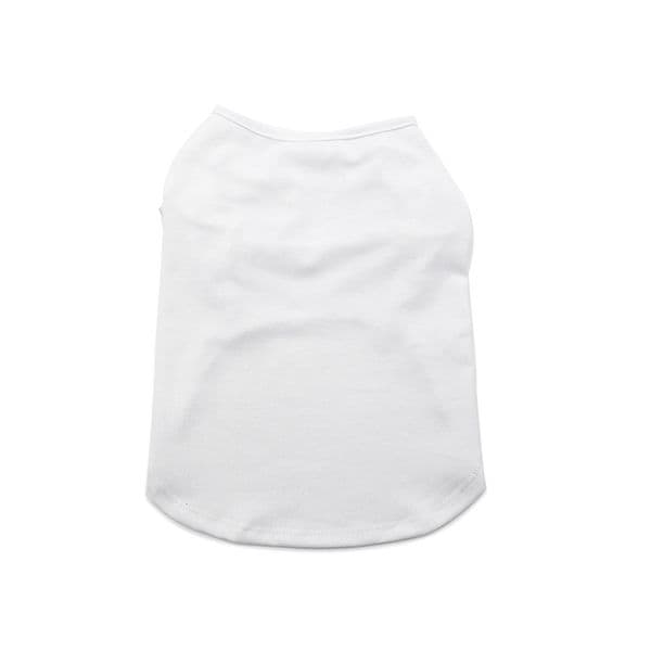 NEW Sublimation Blank Polyester Pet Dog T-shirt Clothes GGA5071
