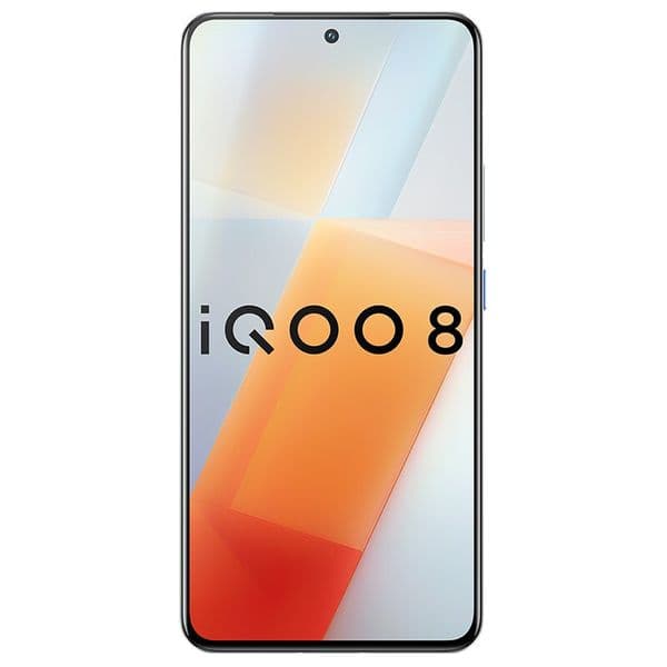 Original Vivo IQOO 8 5G Mobile Phone 12GB RAM 256GB ROM Snapdragon 888 Octa Core 48MP AF NFC Android 6.56 inch AMOLED Full Screen Fingerprint ID Face Wake Smart Cellphone