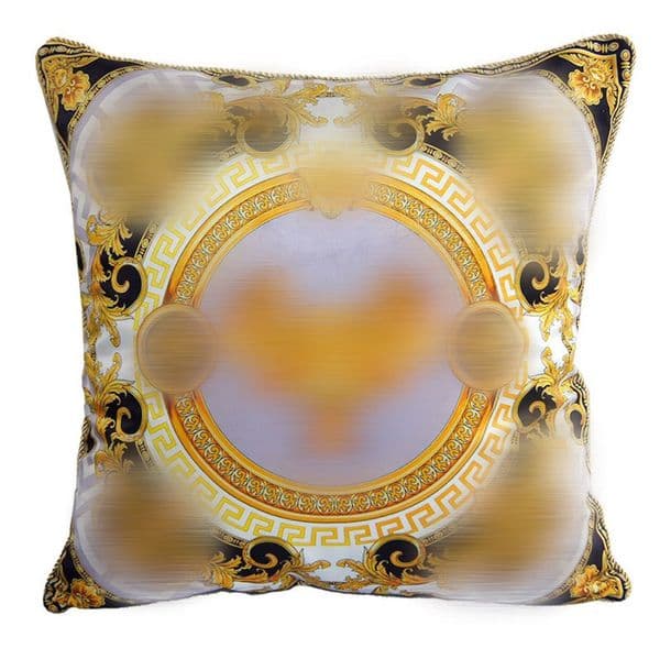 Luxury pillow case designer Signage classic pattern Double-sided printing Rope edge pillowcase cushion cover size 4545cm for home new Year decorative gifts Y260520