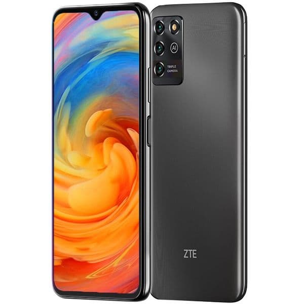 Original ZTE Blade V2022 4G LTE Mobile Phone 4GB RAM 64GB 128GB ROM Octa Core SC9863A Android 6.82" Full Screen 16MP AI OTG 5000mAh Face ID Fingerprint Smart Cell Phone