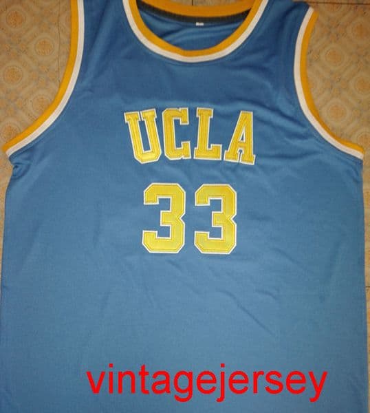 33 Lew Alcindor UCLA Bruins 14 Zach LaVine Basketball Jersey Custom any Number and name Jerseys
