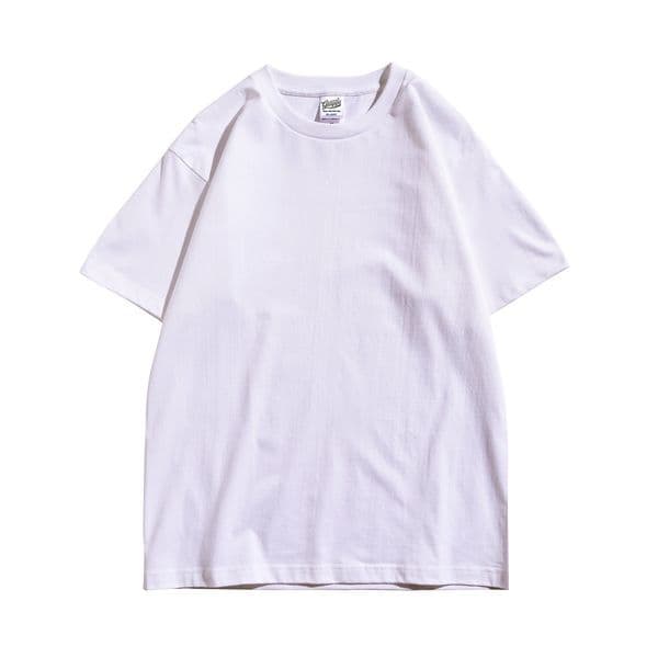 summer fashion work T- shirt men plus size cotton short for men 210225