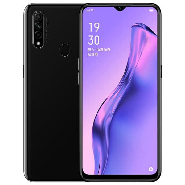 Original Oppo A8 4G LTE Cell Phone 6GB RAM 128GB ROM Helio P35 Octa Core Android 6.5" Full Screen 12.0MP AI Fingerprint ID Smart Mobile Phone