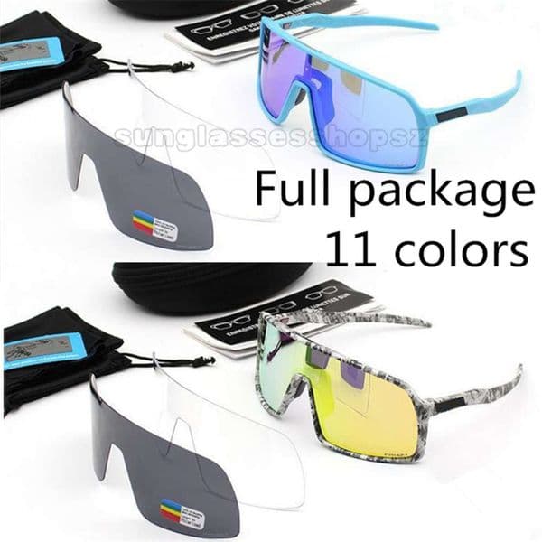 New Brand s Photochromic Cycling Sunglasses 3 Lens UV400 Polarized MTB 9406 Sports Bicycle Glasses Full package