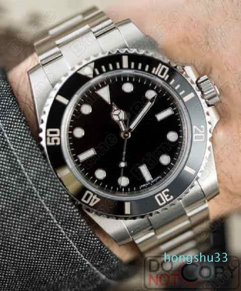 Luxury Ceramic Bezel Watches Mens New Men Mechanical SS Automatic Movement Watch Sports Self-wind Fashion Wristwatches designer Wristwatch