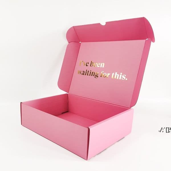 Customized Printed Personalised Ecommerce Corrugated Paper Boxes Mailer Packaging Box With Logo LLF12505