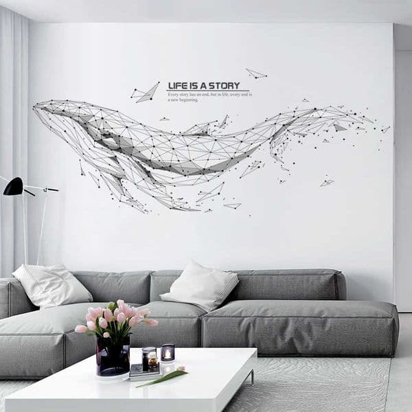 Vinyl Decorative Wall Stickers Home Decor Living Room Decoration Accessories Decorative Vinyls Decals for Bedroom Walls Stickers 210705