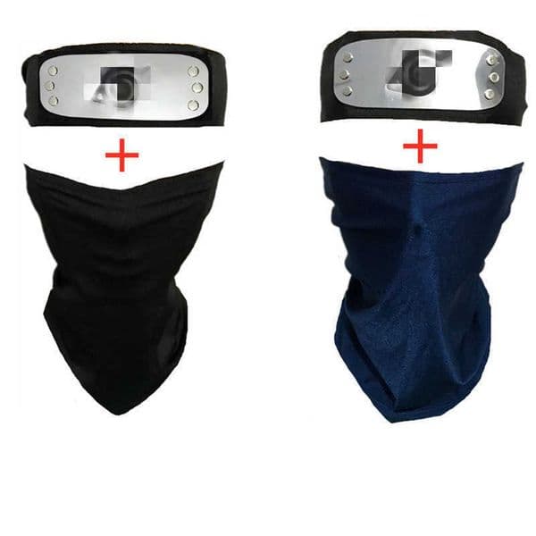Hatake Kakashi Cosplay Mask Headband Anime weapon Accessories Uzumaki Halloween Costume Arms Props L260523