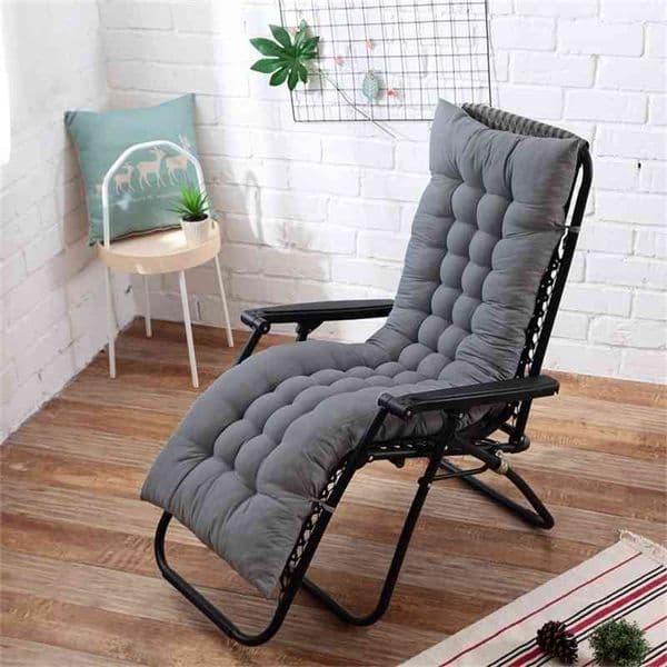 48x155cm Recliner Soft Back Cushion rocking cushions Lounger Bench Garden chair Long 201216