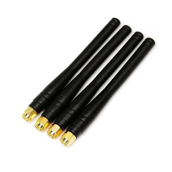 Mini Rubber 5dBi 2.4ghz WIFI 315MHZ 433MHZ Lora GSM 3G 4G Antenna SMA Router Bluetooth Antennas Wireless Module Antena External Aerial
