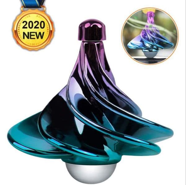 Children's toy colorful wind-driven top winspin tik tok the same aerodynamic creative decompression artifact fingertip tops