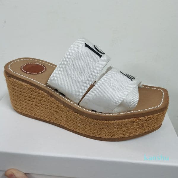Fahsion Classics High Heeled Women Slippers Ladies Flip Flops Loafers Black White Red Blue Pink Brown Green Slides Shoes