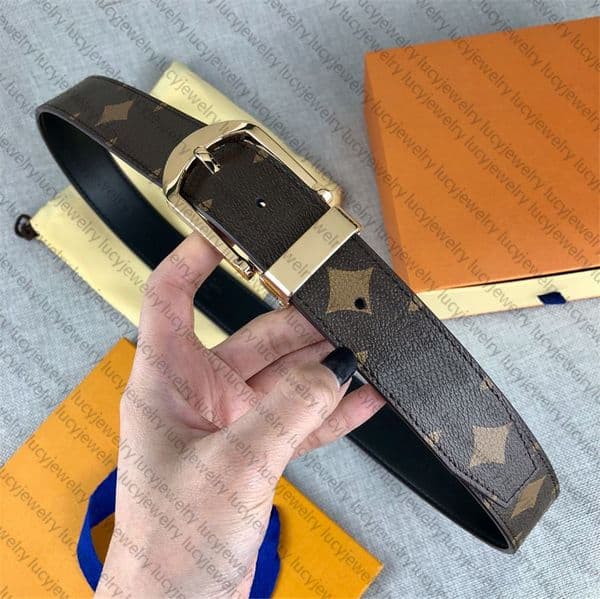Designer Belt for Mens Woman Belts with Box Needle Buckle Width 3.4cm Highly Quality 16 Style