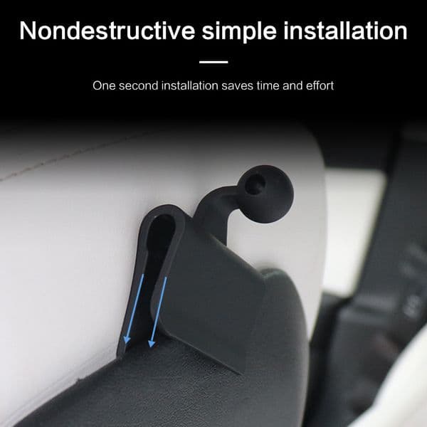 Bracket Seat Phone Car Rear for Tesla Model 3 Y Phone Holder Back Seat Mounting Holder Accessories for iPad Rotatable Stretch Mount Y260610