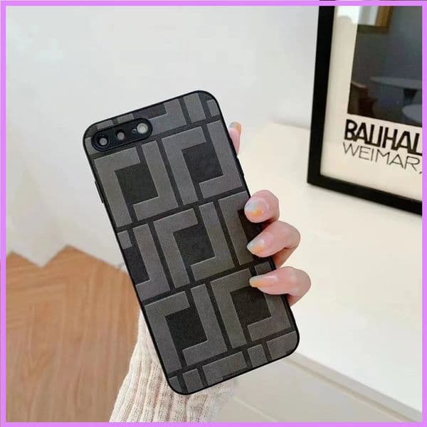 Fashion Phone Case Designer Women Mens Iphone Cases Fitted Case Leather Letters For Iphone 6 7 8 11 12 Xs Xr Pro Max Mini D218247F