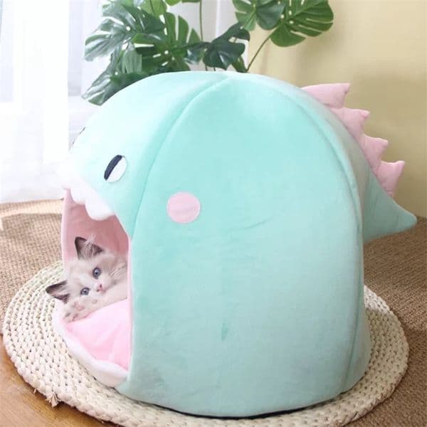 Cave Cat House Pet Bed Tent Lounger Dog Basket Mat Puppy Kittens Warm Cozy House Kennel Cushion Supplies Bed For Cats 2101006