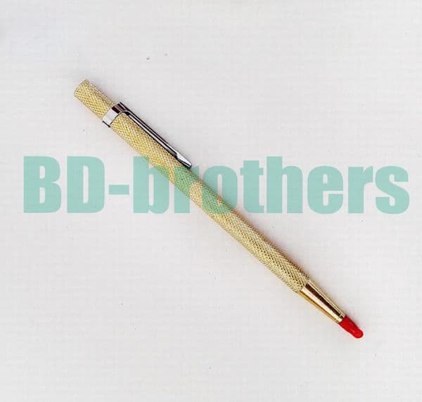 Gold Color Diamond Glass Pen Cutter Lettering Carbide Tipped Scriber Engraving for Phone Tablet PC Glass Screen Cutting 50pcs