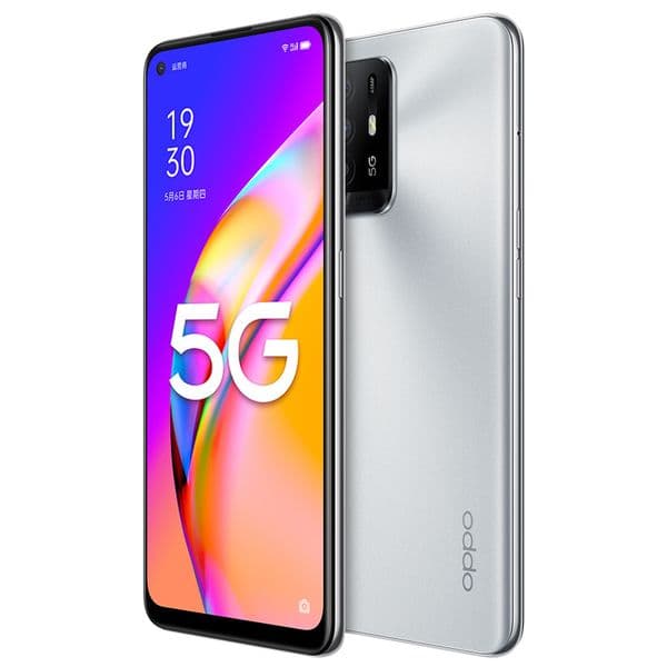 Original Oppo A95 5G Mobile Phone 8GB RAM 128GB 256GB ROM MTK Dimensity 800U Octa Core 48MP 4310mAh Android 6.43" AMOLED Full Screen Fingerprint ID Face Smart Cellphone