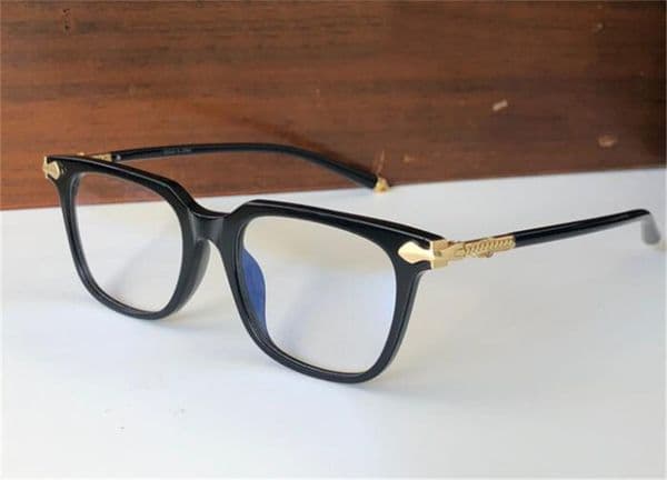 Vintage fashion design optical glasses CHINNUTZ square frame classic retro eyeglasses simple and popular style top quality clear lens transparent eyewear