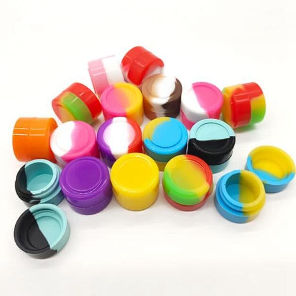 wholesale Silicone Bottle Container 2ml Food Grade Jars Non-stick Storage Containers