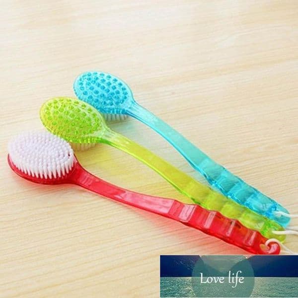 Back Cleaning Brush Long Handle Plastic Bath Shower Back Brush Scrubber for Body Skin Massager Cleaning Brushes Bathroom Tools Factory price expert design Quality