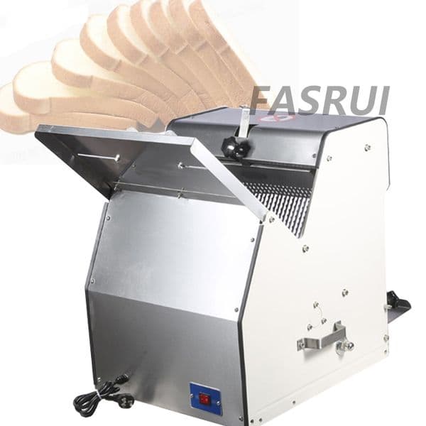 Electric Slicer Toast Slicer Stainless Steel Breading Cutting Machine Automatic Bread Maker