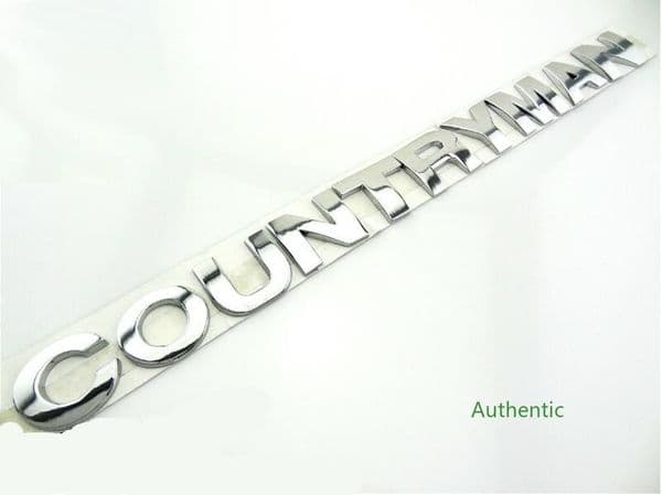 NEW Countryman Emblem Car Badge Metal Chrome Sticker For MINI Country 2.5cm Sliver 1 set FreeShipping