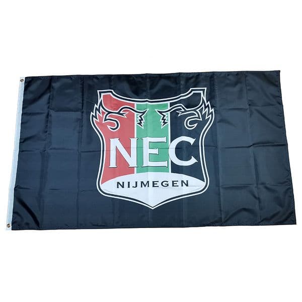 Flag of Netherlands Football Club NEC Nijmegen Black 3*5ft (90cm*150cm) Polyester flags Banner decoration flying home & garden Festive gifts