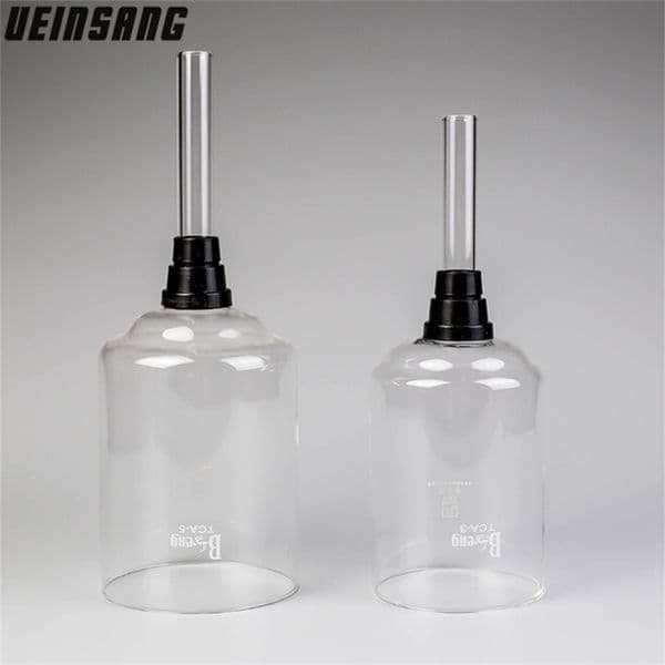 3cups 5cups Glass Siphon Vacuum Pot High Quality Coffee Syphon Pot Syphon Coffee Machine Accessories Kitchen Coffee Filter Tools 210408