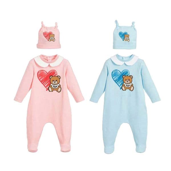 100% cotton baby Rompers boy girl kids 1-2 years old newborn Designer Jumpsuits Long sleeve cotton Clothing Bibs+hat