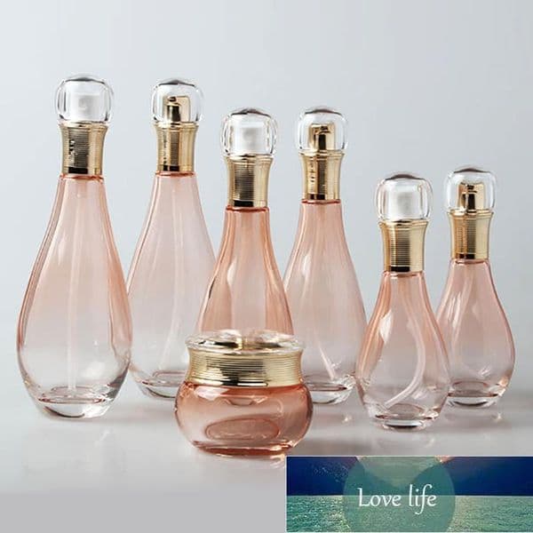 Storage Bottles & Jars High Grade Skincare Container Facial Glass Jar For Cream, 50g Pink/clear Luxury Cosmetic Ete Cream Factory price expert design Quality Latest